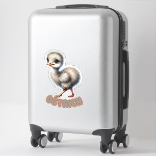 ADESIVO OSTRICH - NURSERY STICKER