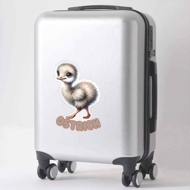 ADESIVO OSTRICH - NURSERY STICKER (Mala)