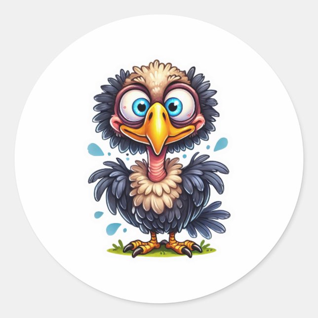 Adesivo Ostrich Reward  (Frente)
