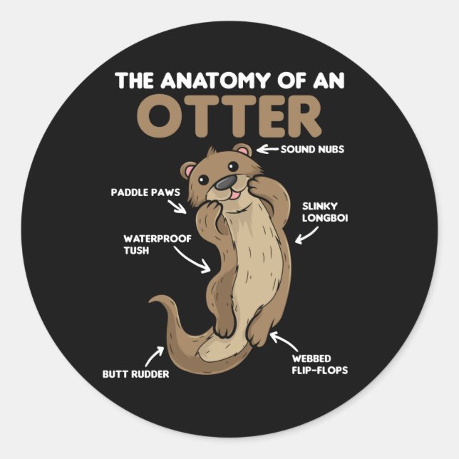 Adesivo Ótima Explicação Da Outra Anatomia De Uma Outra (Frente)