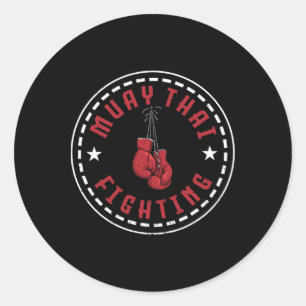 Adesivo Ótimo Design de Luta de Muay Thai Kickboxer Mma Tr