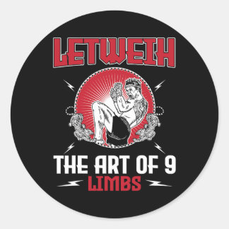 Adesivo Ótimo Lethwei Boxe Roupa Kick Mma Kickboxing 