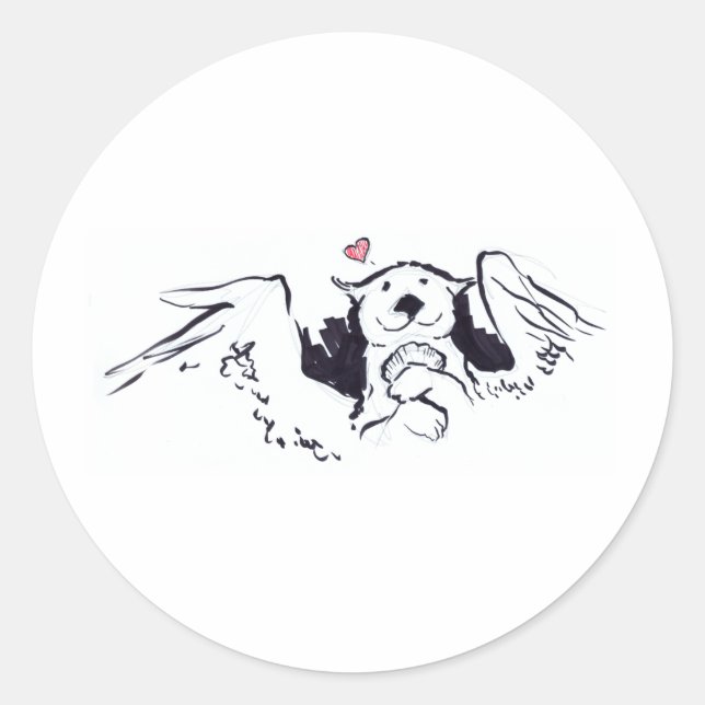 Adesivo Otter Angel (Frente)