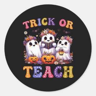 Adesivo Ou Ensinar O Fantasma Fantasma Pumpkin Spooker Pro