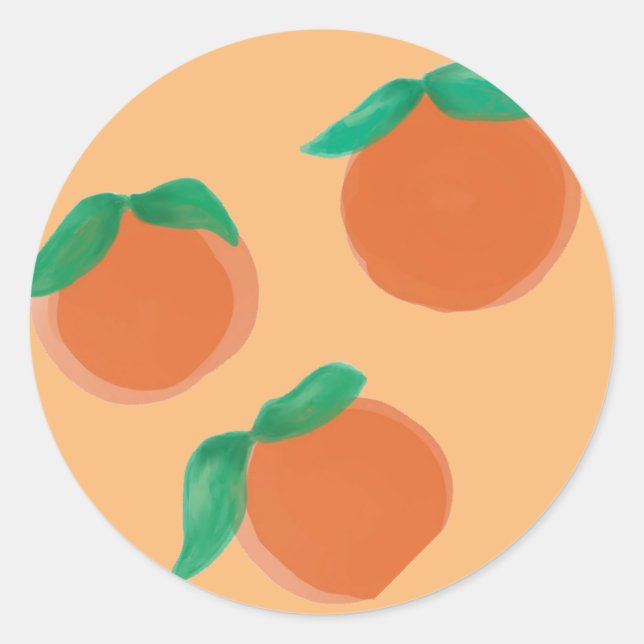 Adesivo Ou-pêssegos (Frente)