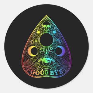 Adesivo Ouija Planchette Gothic Paranormal Halloween