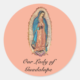 Adesivo Our Lady of Guadalupe Miraculous Tilma Fine Art
