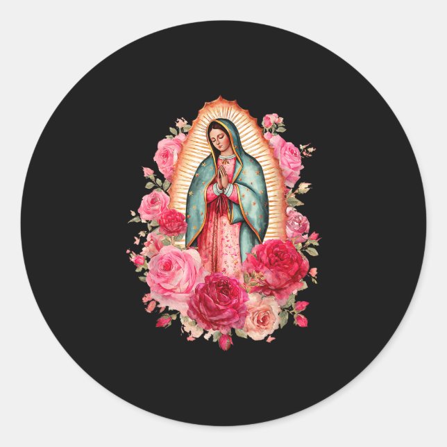 Adesivo Our Lady Virgen De Guadalupe Saint Virgin Mary Nk  (Frente)
