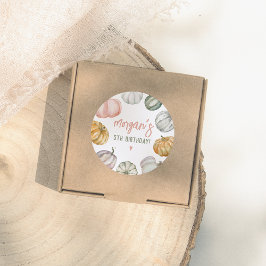 Adesivo Our Little Pumpkin Birthday Party