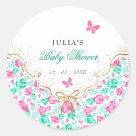 Adesivo Our Lovely One Baby Shower