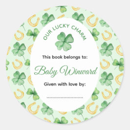 Adesivo Our Lucky Charm St Patrick's Baby Shower