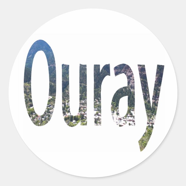 Adesivo Ouray Sticker (Frente)