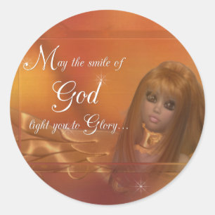 Adesivo Ouro Angel Stickers