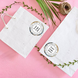 Adesivo Ouro azul e mármore branco