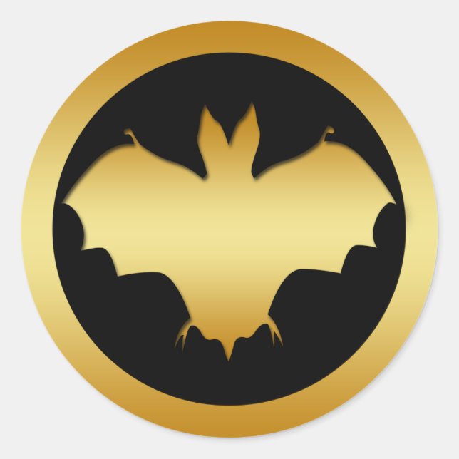 ADESIVO OURO BAT (Frente)
