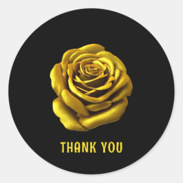 Adesivo Ouro Classic Round Sticker