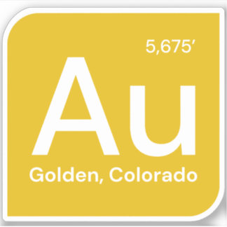 Adesivo Ouro, Colorado Sticker - AU Sticker