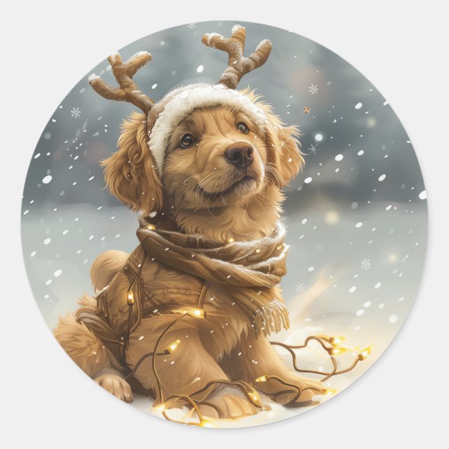 Adesivo Ouro de Natal (Frente)