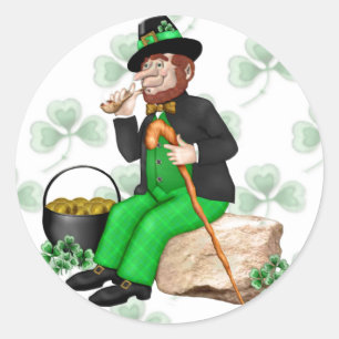 Adesivo Ouro do Leprechaun