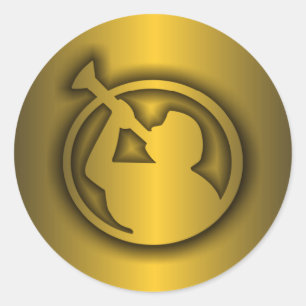 Adesivo Ouro do Mormon