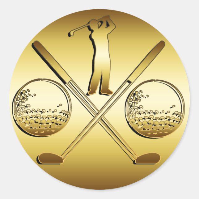 ADESIVO OURO GOLF (Frente)