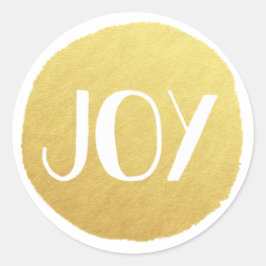 Adesivo Ouro Joy Holiday Sticker