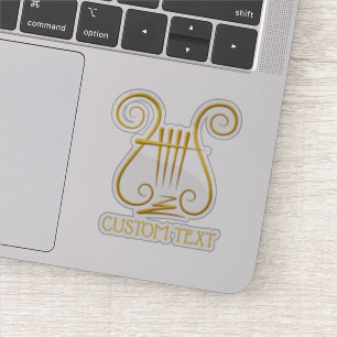 Adesivo Ouro Lyre