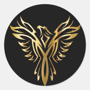 Adesivo Ouro Phoenix