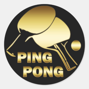 ADESIVO OURO PING PONG