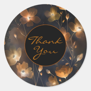 Adesivo Ouro preto esmagador de cobre terra cotta floral