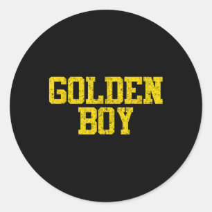 Adesivo Ouro Rapaz Boa Sorte Charm Bysketbyll Fortune