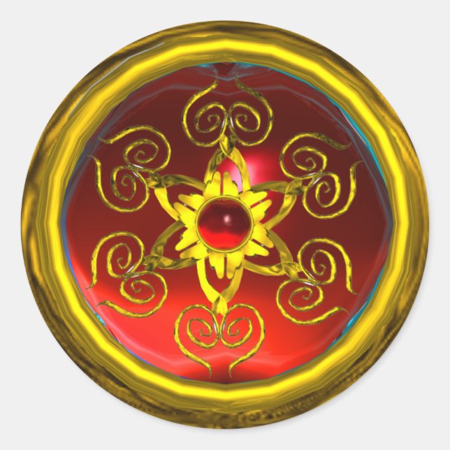 ADESIVO OURO ROSA RUBY (Frente)