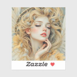 Adesivo Ouro Seraph - Angel of Light and Grace