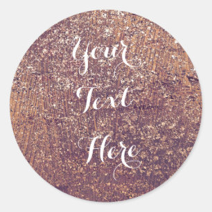 Adesivo Ouro Shimmer Glam Festa de aniversário Favor