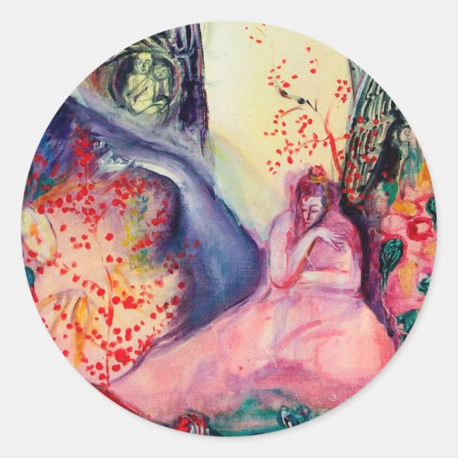 Adesivo OURO SONHO / Yoga Meditação Zen Garden (Frente)