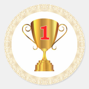 Adesivo Ouro trophy