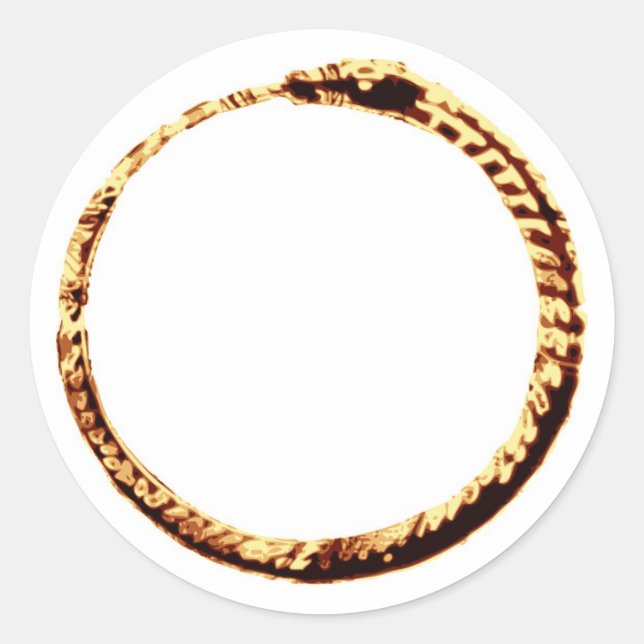 Adesivo Ouroboros (Frente)