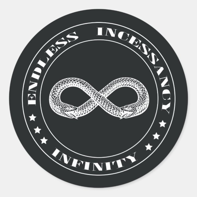 Adesivo Ouroboros (Frente)