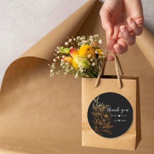 Adesivo "Ouros De Amor"   Casamento Negro