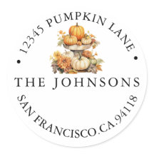 Outono de Abóbora | Endereço Russo