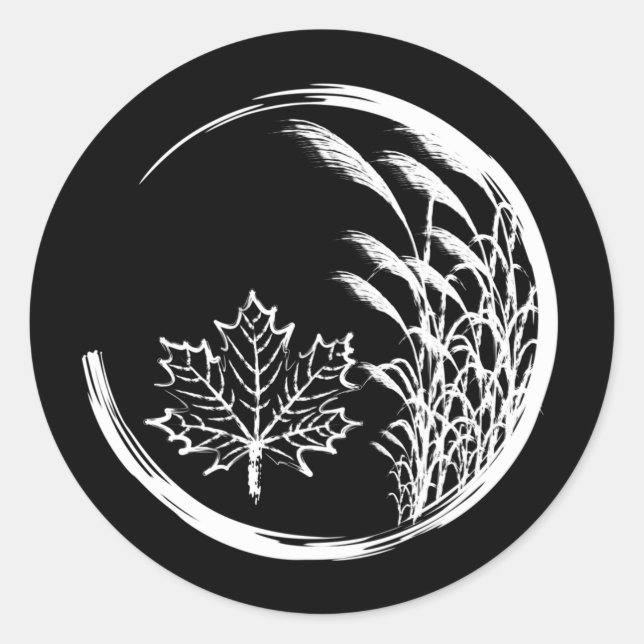 Adesivo Outono / Queda (Frente)