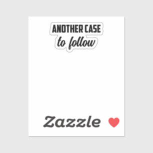 Adesivo Outro Caso A Seguir: Ventilador Obcecado Por Crime