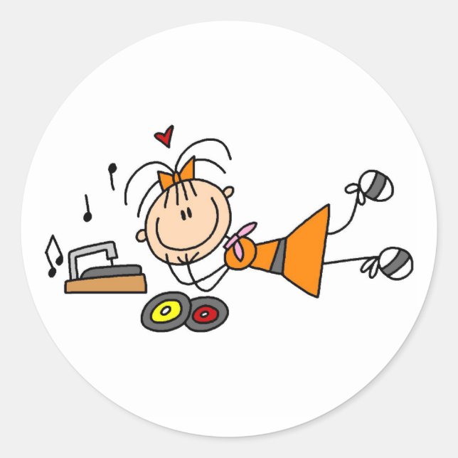 Adesivo Ouvir O Gravador Do Reprodutor (Frente)