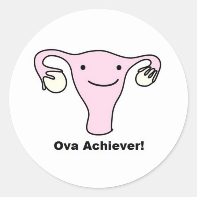 Adesivo Ova Achiever Stickers (Frente)