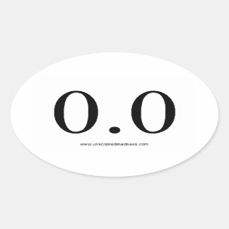 Adesivo Oval 0,0 Milhas