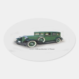 Adesivo Oval 1931 Silverdome 4 Door sticker