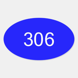 Adesivo Oval 306 Bumper Sticker nº 2