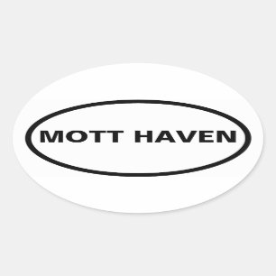 Adesivo Oval 4 Mott Haven