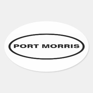 Adesivo Oval 4 Port Morris
