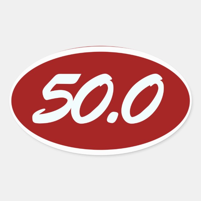 ADESIVO OVAL 50.0 (Frente)